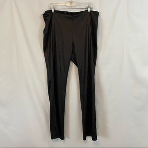 Divine, Sateen Pants, Size XL. Black. In excellent condition!